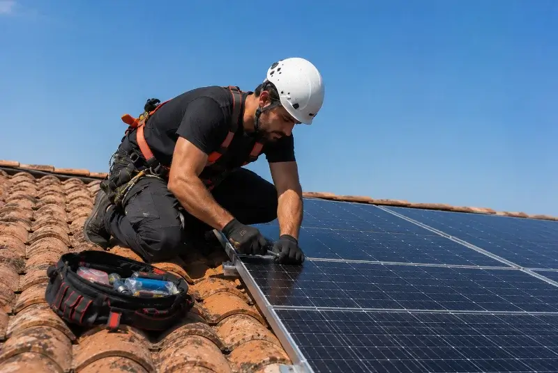 Maintenance et monitoring de panneaux solaires à Meyrieu-les-Étangs